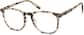 Angle view of Square Glasses 4427135 in Crème thumbnail