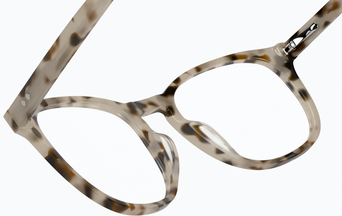 See-through view of Square Glasses 4427135 in Crème thumbnail