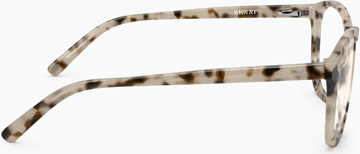 Side view of Square Glasses 4427135 in Crème thumbnail