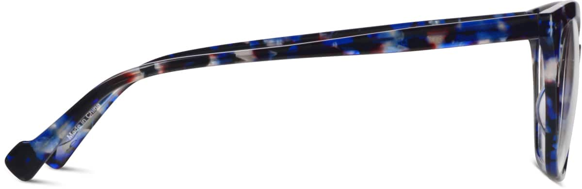 Side view of Cat-Eye Glasses 4427316 in Blue Tortoiseshell