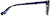 Side view of Cat-Eye Glasses 4427316 in Blue Tortoiseshell thumbnail