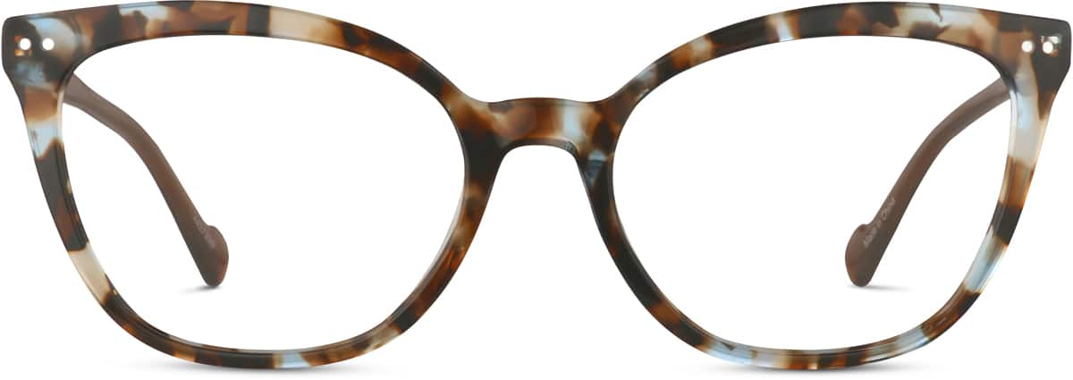 Front view of Cat-Eye Glasses 4427339 in Tortoiseshell