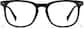 Front view of Square Glasses 4427451 in Black thumbnail