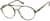 Angle view of Round Glasses 4427515 in Cream Tortoiseshell thumbnail
