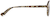 Side view of Round Glasses 4427515 in Cream Tortoiseshell thumbnail