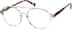 Round Glasses 4427523 in Clear