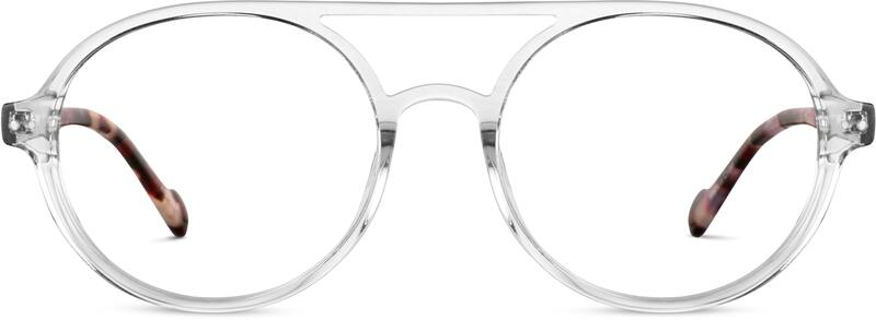 Clear Round Glasses
