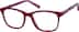 Kids’ Rectangle Glasses 4427718 in Red