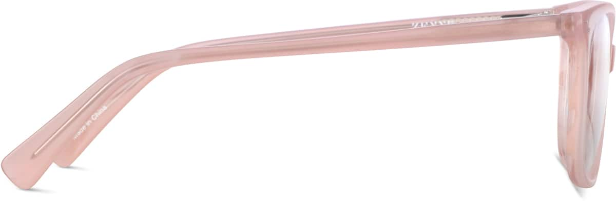 Side view of Square Glasses 4427819 in Pink