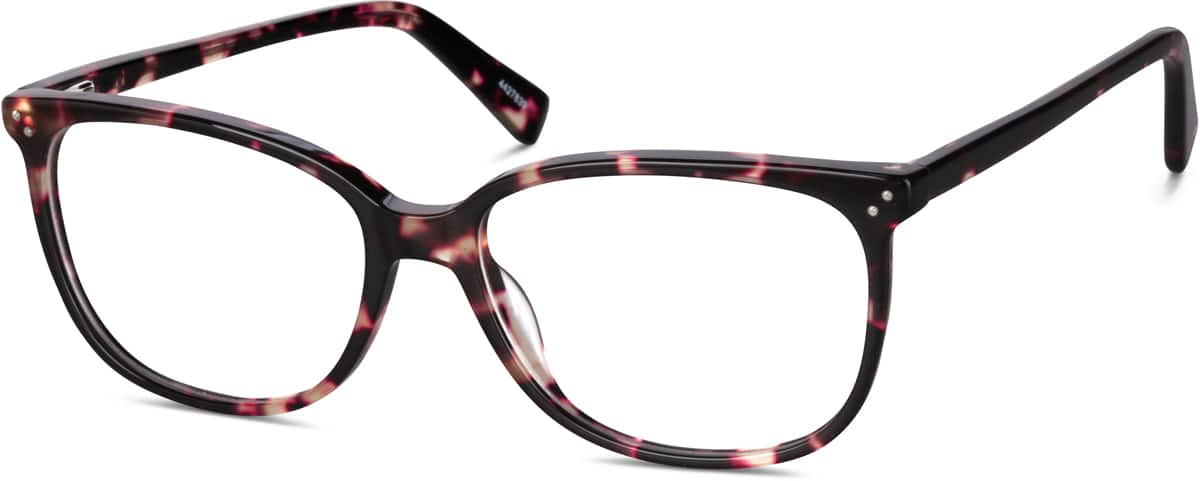 Angle view of Square Glasses 4427839 in Pattern