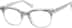 Square Glasses 4427923 in Clear