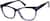 Angle view of Rectangle Glasses 4428217 in Purple thumbnail