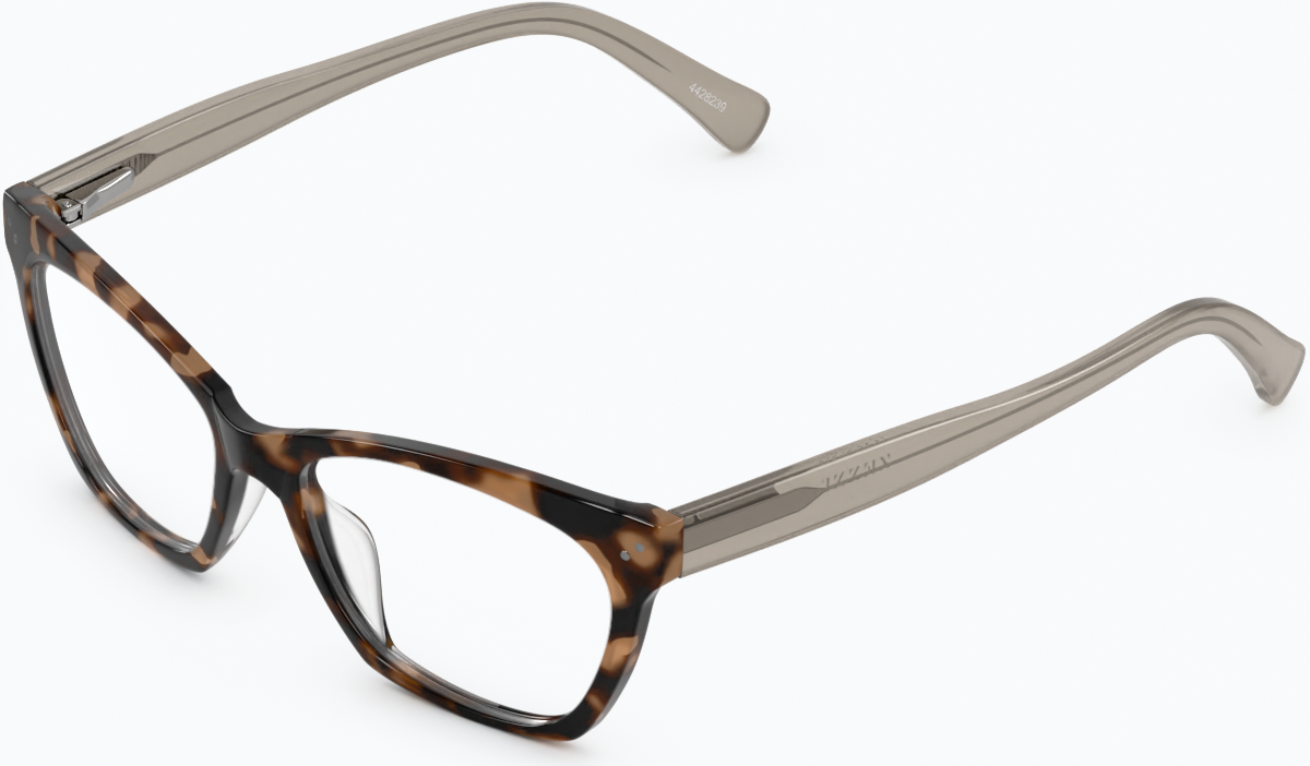 Angle view of Cat-Eye Glasses 4428239 in Pattern thumbnail