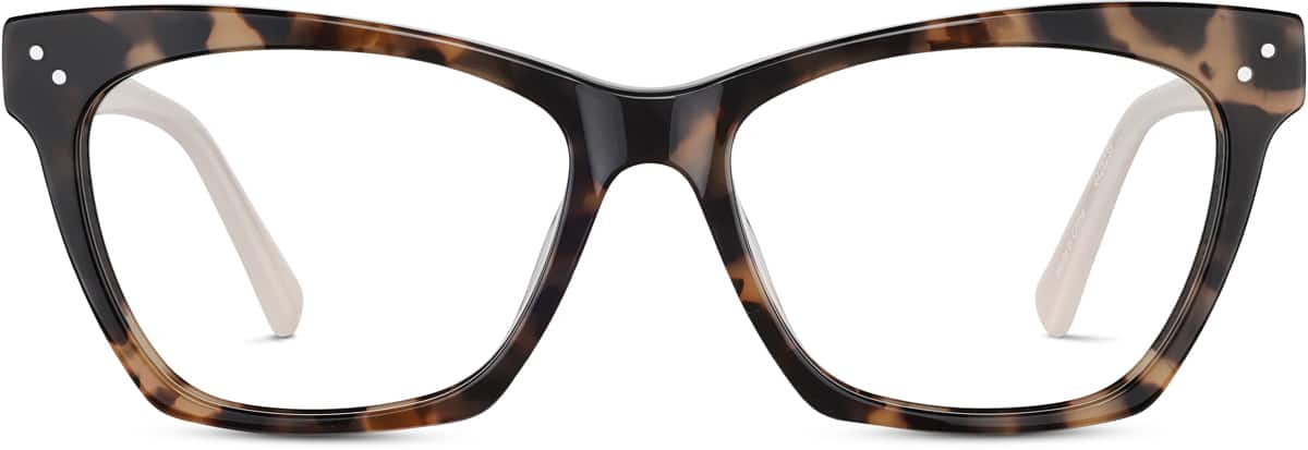 Front view of Rectangle Glasses 4428239 in Pattern