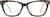 Front view of Rectangle Glasses 4428239 in Pattern thumbnail