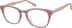 Square Glasses 4428319 in Pale Pink
