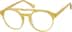 Round Glasses 4428422 in Yellow