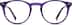 Round Glasses 4428517 in Grape