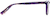 Side view of Round Glasses 4428517 in Grape thumbnail