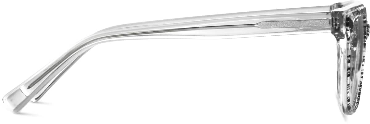 Side view of Square Glasses 4428623 in Clear