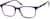 Angle view of Rectangle Glasses 4428917 in Violet thumbnail