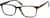 Angle view of Rectangle Glasses 4428925 in Tortoiseshell thumbnail