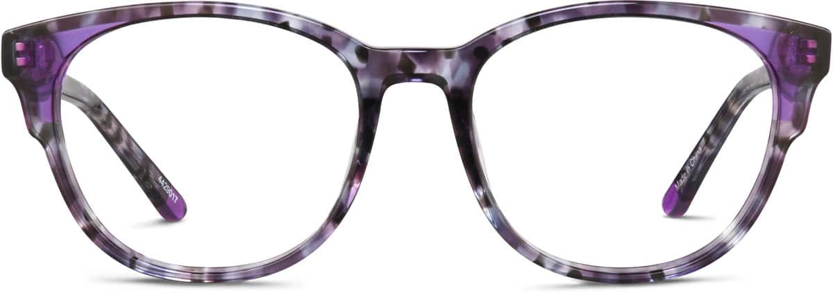 Purple Square Glasses #4429017