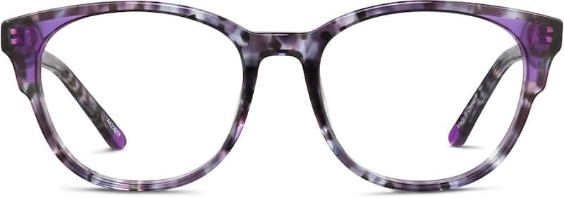 Purple  Square Glasses