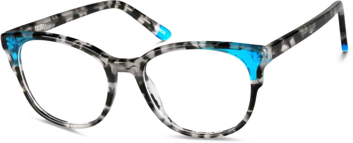 Angle view of Square Glasses 4429039 in Tortoiseshell