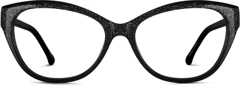 Black Cat-Eye Glasses