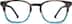 Square Glasses 4429312 in Gray/Blue