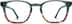 Square Glasses 4429324 in Emerald/Copper