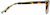 Side view of Square Glasses 4429325 in Tortoiseshell thumbnail