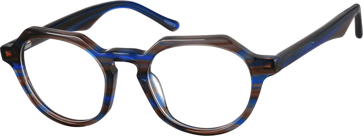 Angle view of Geometric Glasses  4429839 in Pattern