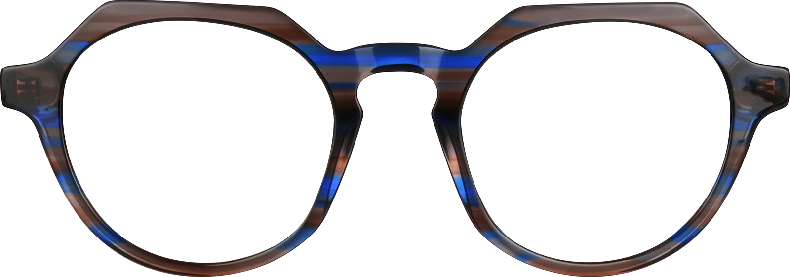 Black Geometric Glasses #4429821 | Zenni Optical