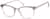 Angle view of Square Glasses 4430019 in Translucent thumbnail