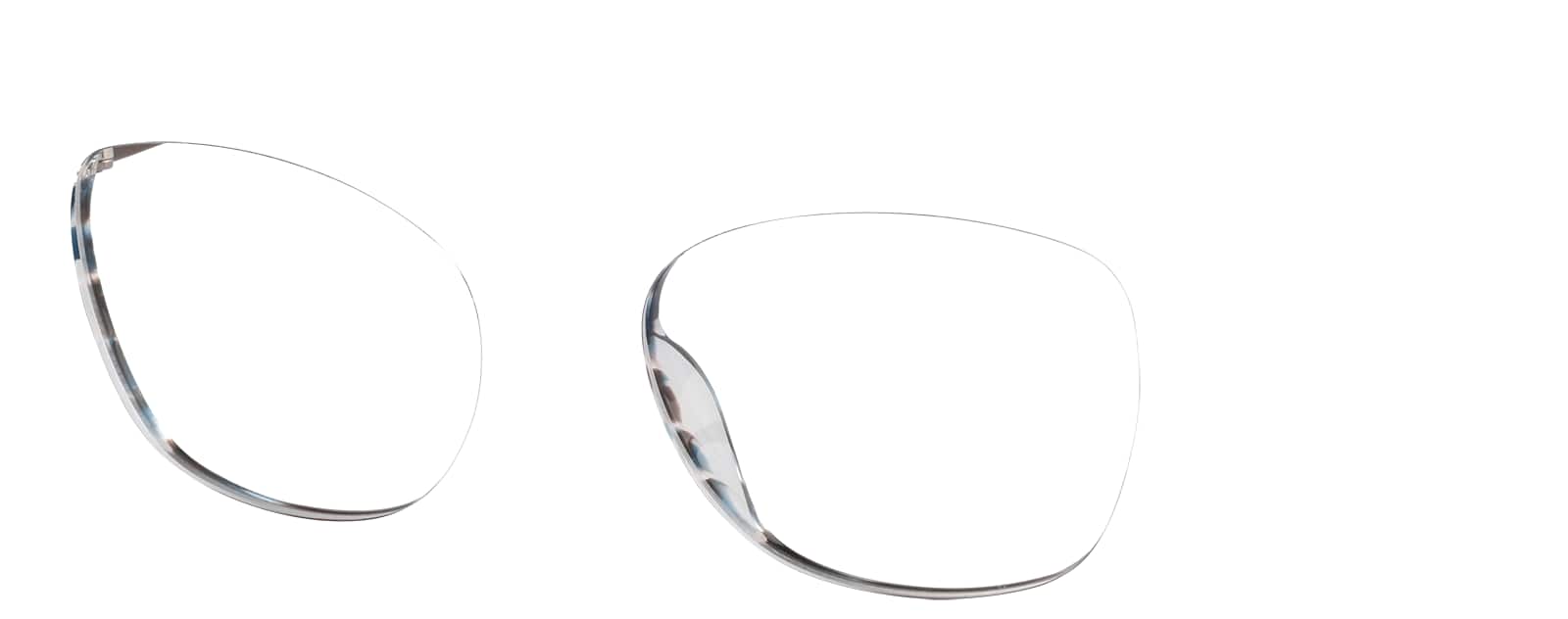 ojoojo ページ Smokey Topaz/Blue Square Glasses #4430115 | Zenni Optical