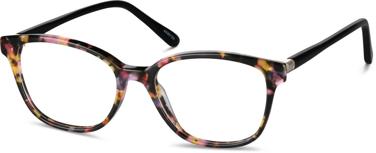 Angle view of Square Glasses 4430125 in Tortoiseshell