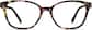 Front view of Square Glasses 4430125 in Tortoiseshell thumbnail