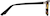 Side view of Square Glasses 4430125 in Tortoiseshell thumbnail