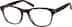 Square Glasses 4430821 in Black