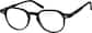 Angle view of Escape Glasses 4430921 in Black thumbnail