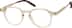 Round Glasses 4431033 in Champagne