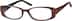 Oval Glasses 443115 in Brown