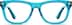 Kids’ Square Glasses 4431416 in Blue