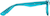 Side view of Kids’ Square Glasses 4431416 in Blue thumbnail