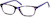 Angle view of Kids' Rectangle Glasses 4431617 in Purple thumbnail