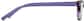 Side view of Kids' Rectangle Glasses 4431617 in Purple thumbnail