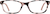 Front view of Kids' Rectangle Glasses 4431619 in Pink thumbnail