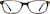 Front view of Kids' Rectangle Glasses 4431625 in Tortoiseshell thumbnail